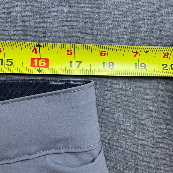 BYLT Mens Pants Grey Slim Fit Stretch Casual Performance Comfort Size 34 - Picture 4 of 9